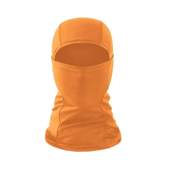 Pasamontañas de camuflaje y colores · Naranja
