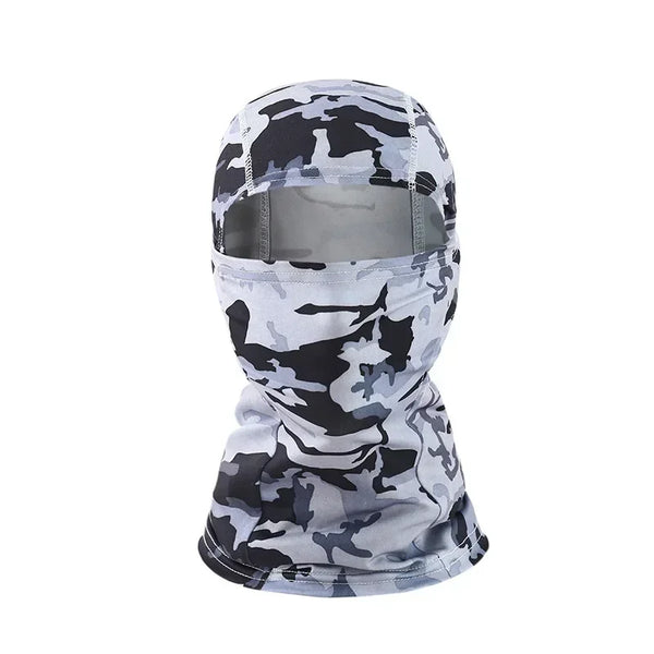 Pasamontañas de camuflaje y colores · Camuflaje gris
