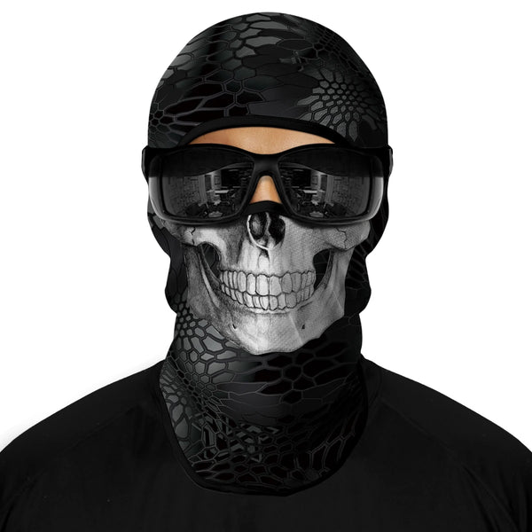Pasamontañas con cara estampada · Calavera