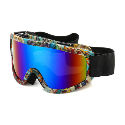 Gafas de esquí XL de colores