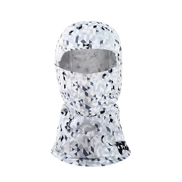 Pasamontañas de camuflaje y colores · Camuflaje nieve